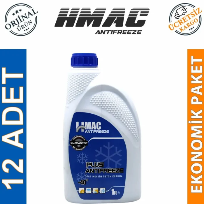 image_1080-219 HMac Yeşil Antifriz 1 Lt -40 Derece (12 Adet) - Görsel 1