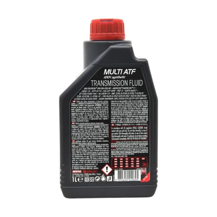Motul Multi ATF 1 Lt Otomatik Şanzıman Yağı (4 Adet) - Görsel 4