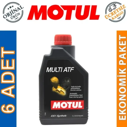 Motul Multi ATF 1 Lt Otomatik Şanzıman Yağı (6 Adet)