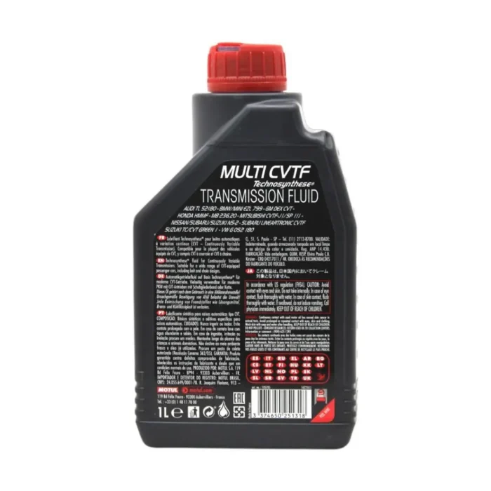 Motul Multi CVTF 1 Lt Otomatik Şanzıman Yağı (4 Adet) - Görsel 4