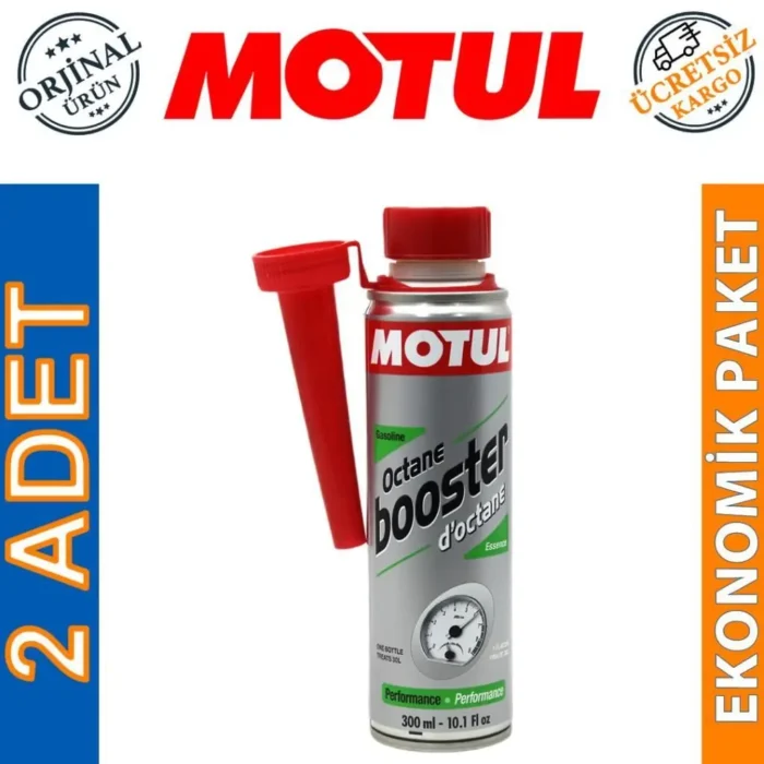 Motul Octane Booster 300 Ml Benzin Oktan Yükseltici (2 Adet) - Görsel 1