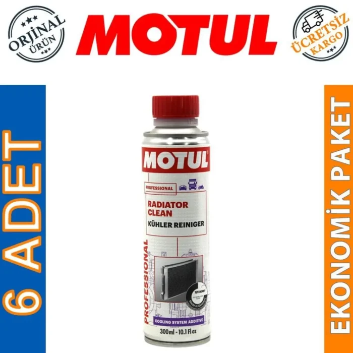 Motul Radiator Clean 300 Ml Radyatör Sistem Temizleyici (6 Adet) - Görsel 1