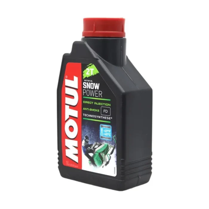Motul SnowPower 2T 1 Lt 2 Zamanlı Kar Motosiklet Yağı (6 Adet) - Görsel 3