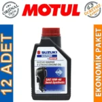 Motul Suzuki Marine 4T SAE 10W40 1 Lt Tekne Motor Yağı (12 Adet)