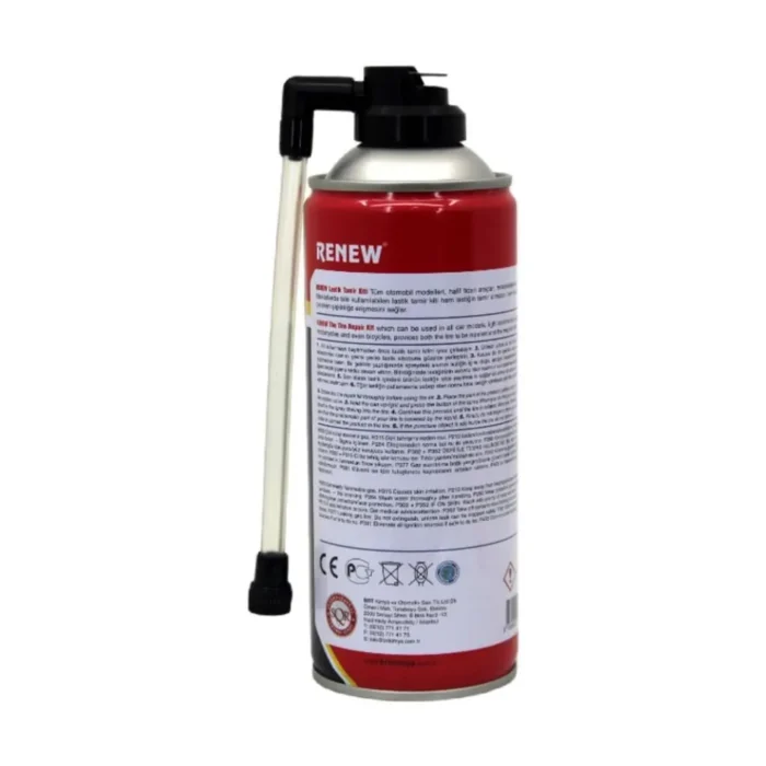 Renew Lastik Tamir Kiti 400 ML - Otomobil Motosiklet Bisiklet - Görsel 2