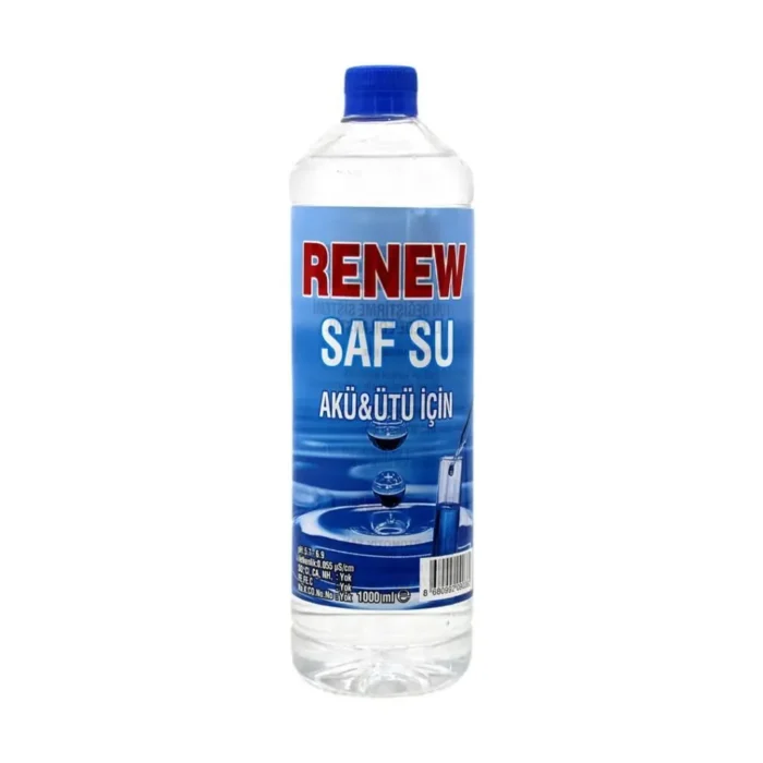 Renew Saf Su 1 Lt Akü Suyu - Görsel 1