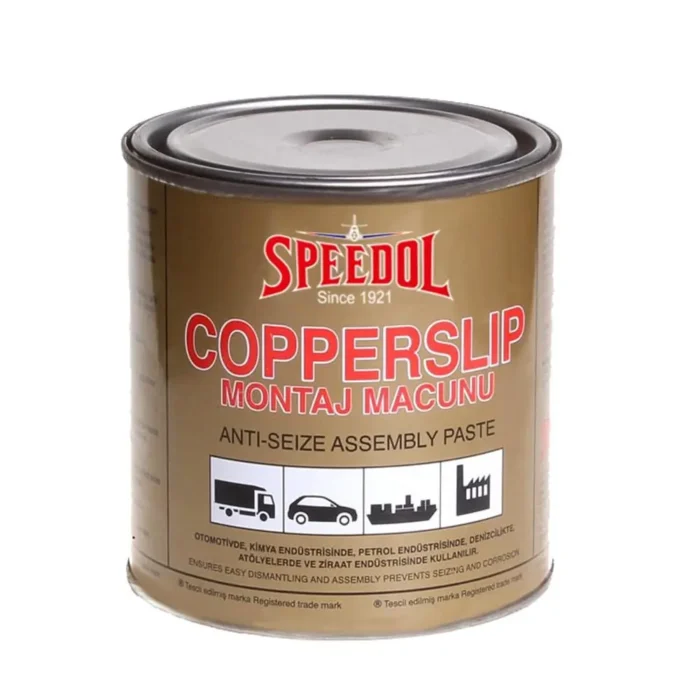 image_1080-2784 Speedol Copperslıp Montaj Macunu 500 GR 1100 Derece Dayanıklı - Görsel 1