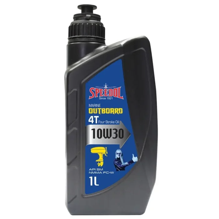 image_1080-2791 Speedol Marine Outboard 4T 10W-30 Tekne Motor Yağı 1 Lt - Görsel 1