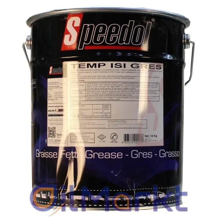 Speedol Temp Isı Gresi 20 Kg Yüksek Sıcaklık Gresi - Görsel 1
