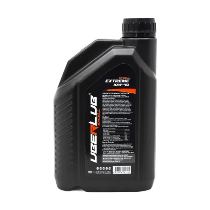 Uberlub Excell Extreme 10W40 1 Lt Motor Yağı - Görsel 4
