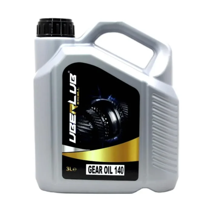 image_1080-2866 Uberlub Excell Gear Oil 140 3 Lt Şanzıman Dişli Yağı - Görsel 1
