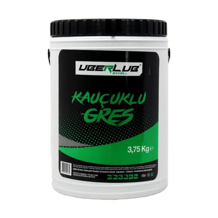 Uberlub Excell Kauçuklu Gres 3.75 Kg Kalsiyum Sabunlu Gres - Görsel 1