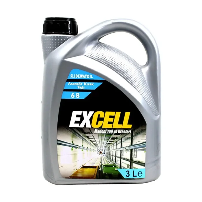 image_1080-2926 Uberlub Excell Slidewayoil 68 3 Lt Asansör Kızak Yağı - Görsel 1
