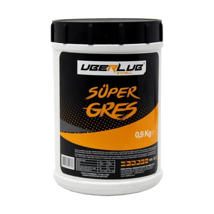 Uberlub Excell Süper Gres 0,9 Kg Rulman Gresi - Görsel 1