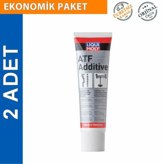image_1080-298 Liqui Moly ATF Additive Otomatik Şanzıman Katkısı 250 ML (2 Adet) (5135) - Görsel 1