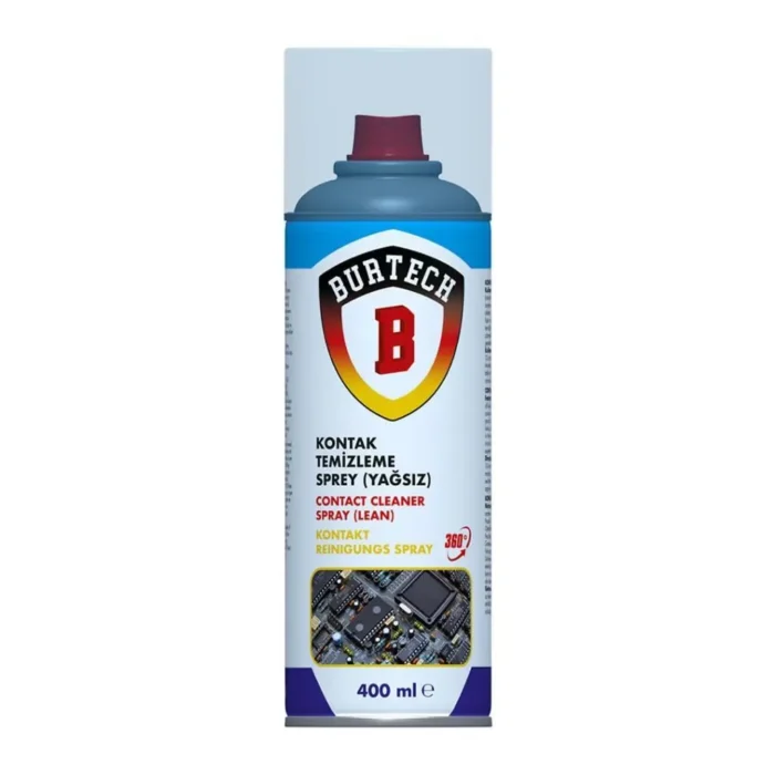image_1080-32 Burtech Kontak Temizleme Yağsız Sprey 400 Ml - Görsel 1