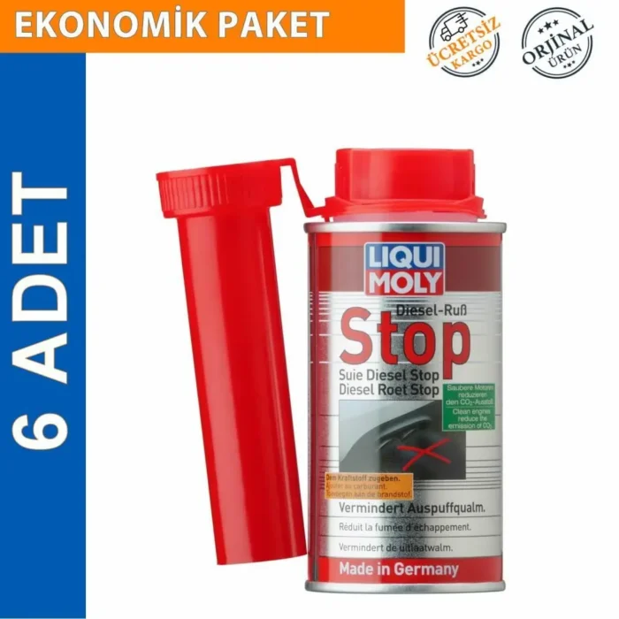 Liqui Moly Duman Önleyici Dizel Yakıt Katkısı 150 ML (6 Adet) (5180) - Görsel 1