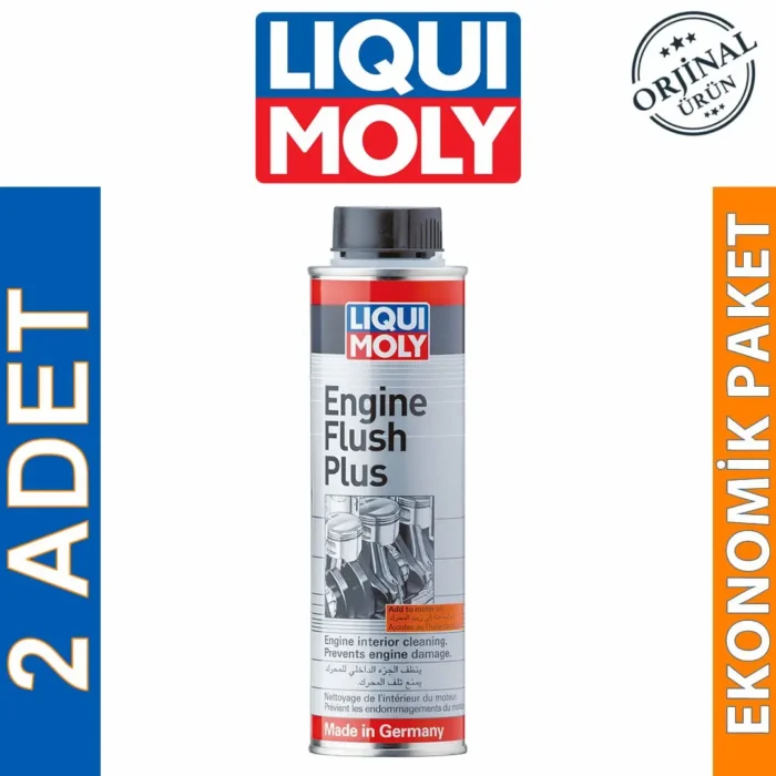 Liqui Moly Engine Flush Plus 300 ML Motor İçi Temizleyici (2 Adet) (2657) - Görsel 1