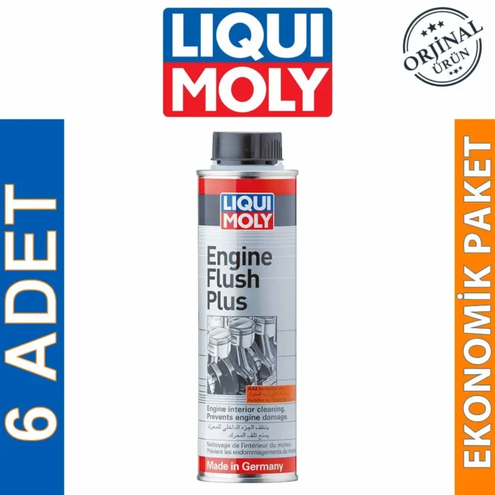 Liqui Moly Engine Flush Plus 300 ML Motor İçi Temizleyici (6 Adet) (2657) - Görsel 1