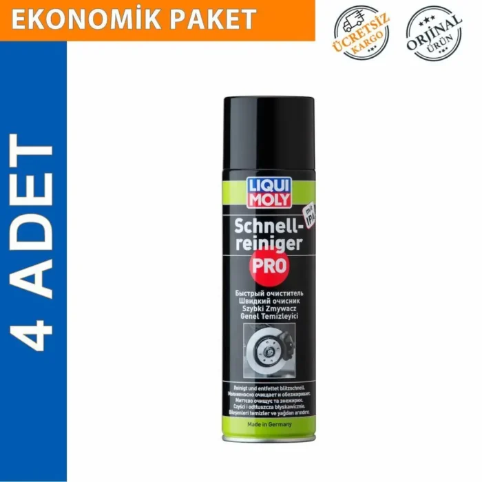 image_1080-368 Liqui Moly Fren Balata Temizleme Spreyi 500 ML (4 Adet) (3368) - Görsel 1