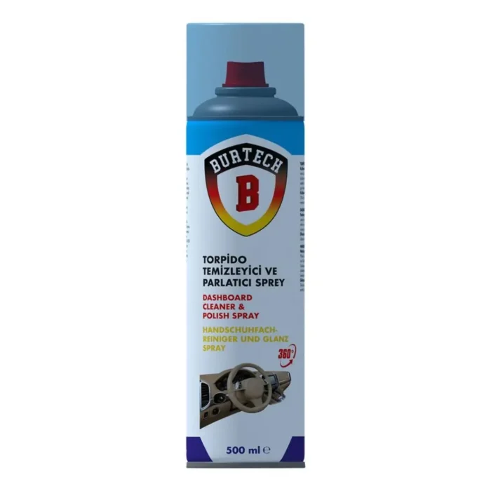 Burtech Torpido Temizleyici ve Parlatıcı Sprey 500 Ml - Görsel 1