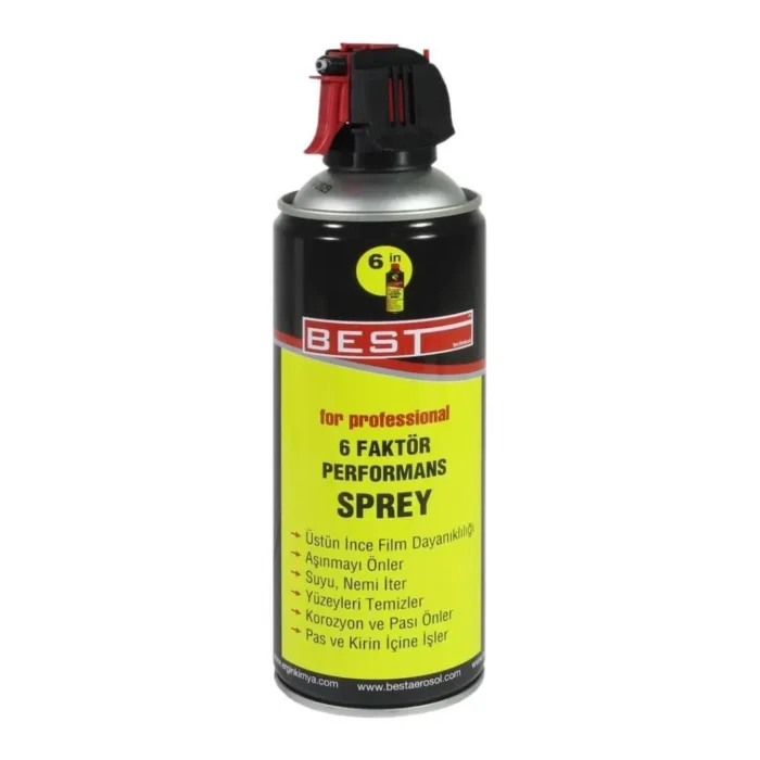 Best 6 Faktör Yağlayıcı ve Pas Önleyici Sprey 200 Ml - Görsel 1