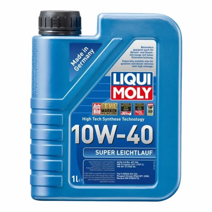 Liqui Moly Super Leichtlauf 10W-40 Motor Yağı 1 Lt (4 Adet) (9503) - Görsel 2