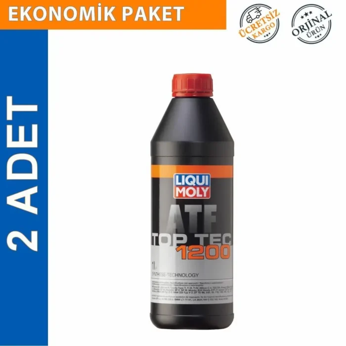 image_1080-531 Liqui Moly Top Tec ATF 1200 Otomatik Şanzıman Yağı 1 Lt (2 Adet) (3681) - Görsel 1