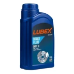Lubex Brake Fluid DOT 3 Fren Hidrolik Yağı 500 Ml (4 Adet) - Görsel 2