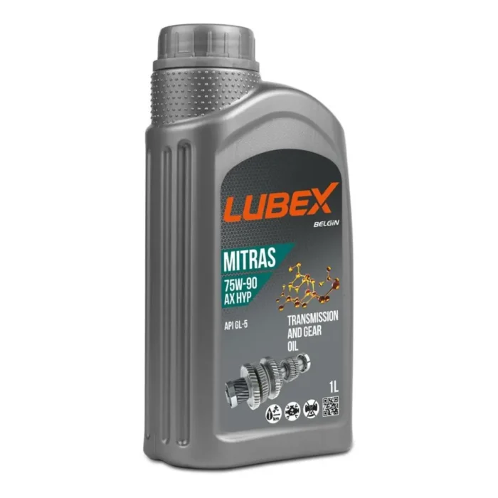 Lubex Mitras AX HYP 75W90 1 Lt Şanzıman ve Diferansiyel Yağı - Görsel 1