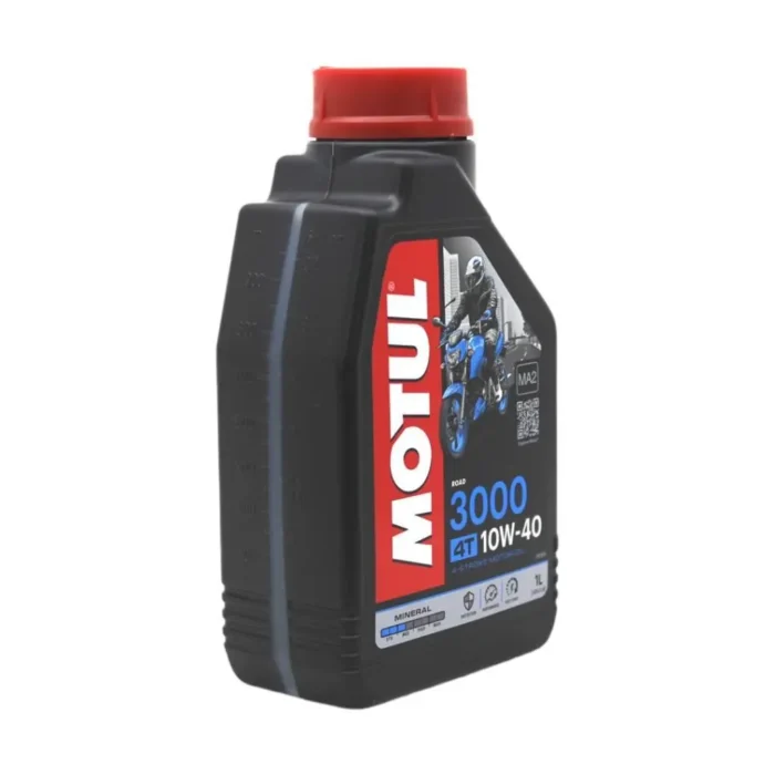 Motul 3000 10W40 4T 1 Lt 4 Zamanlı Motosiklet Yağı (4 Adet) - Görsel 3
