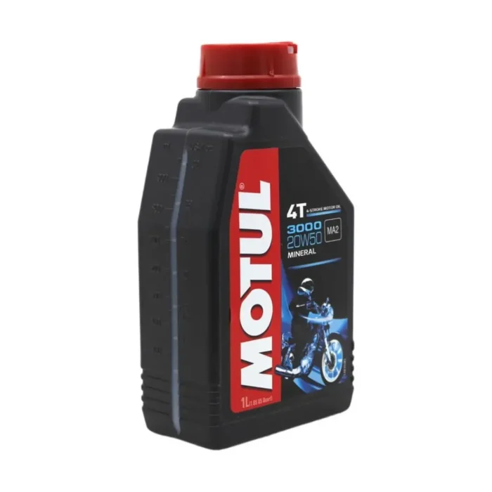 Motul 3000 20W50 4T 1 Lt 4 Zamanlı Motosiklet Yağı (2 Adet) - Görsel 3