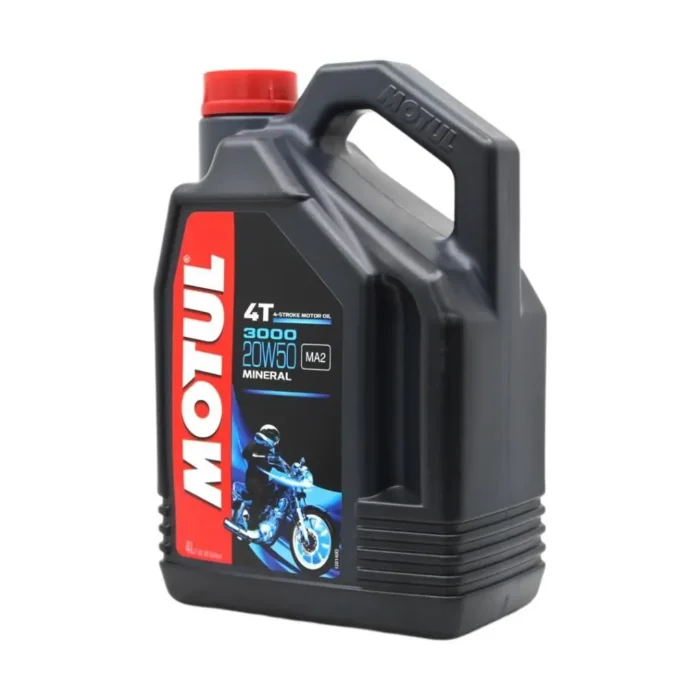 Motul 3000 20W50 4T 4 Lt 4 Zamanlı Motosiklet Yağı (4 Adet) - Görsel 2