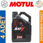 Motul 300V FL 10W40 4T 4 Lt Motosiklet Yağı (4 Adet)