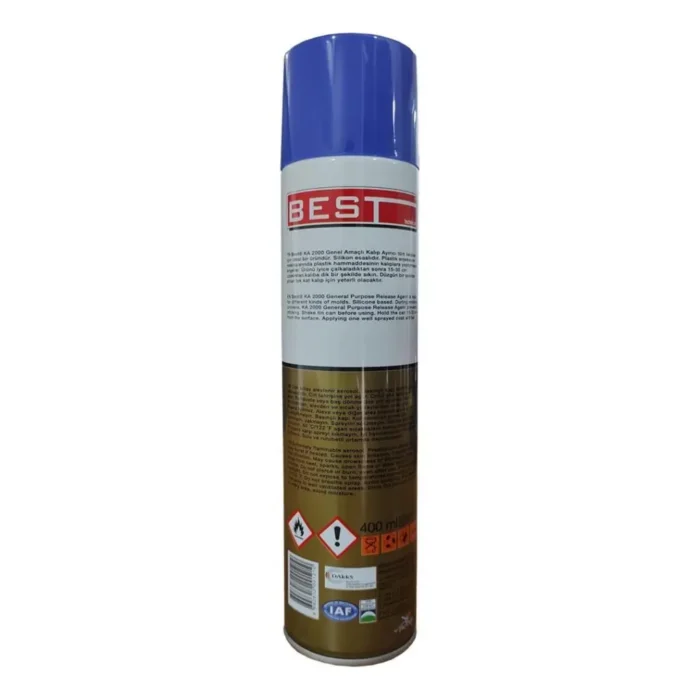 Best Kalıp Ayırıcı Silikon Sprey 400 Ml KA2000 - Görsel 2