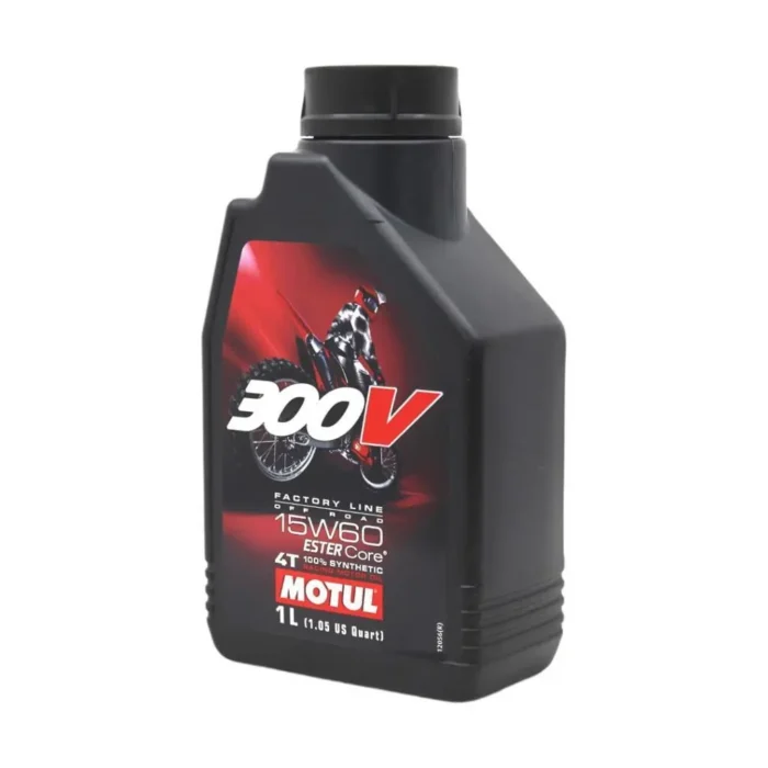 Motul 300V FL 15W60 4T 1 Lt Motosiklet Yağı (4 Adet) - Görsel 2