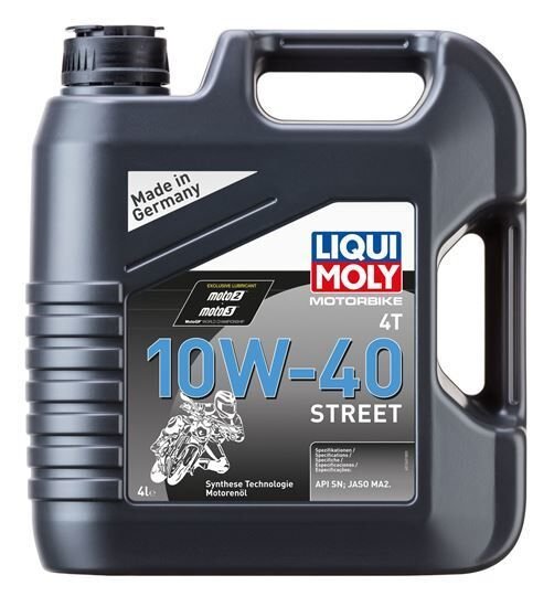 liqui-moly-10w-40-4t-street-4-lt-motosiklet-motor-yagi-1243-93642 Liqui Moly 10W-40 4T Street 4 Litre Motosiklet Motor Yağı (1243) - Görsel 1
