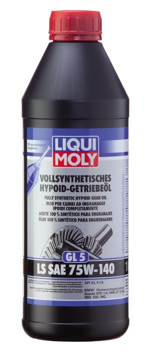 liqui-moly-gear-oil-hypoid-ls-75w-140-1-litre-86849 Liqui Moly Gear Oil Hypoid LS 75W-140 - 1 Litre (4421) Şanzıman Yağı - Görsel 1