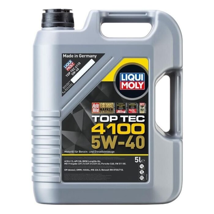 Liqui Moly Top Tec 4100 5W-40 - 5 L Yağ (9511) - Görsel 8