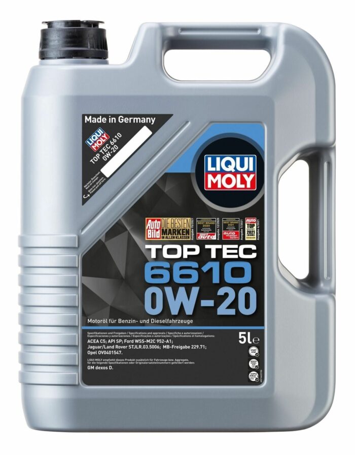 Liqui Moly Top Tec 6610 0W-20 (21662) - 5 Litre Motor Yağı - Görsel 8