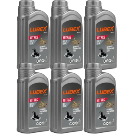 Lubex Mitras ATF ST DEXRON III 1 Lt Otomatik Şanzıman Yağı (6 Adet)
