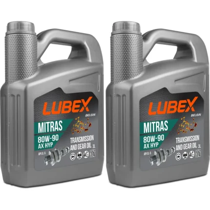 Lubex Mitras AX HYP 80W90 3 Lt Şanzıman ve Diferansiyel Yağı (2 Adet)
