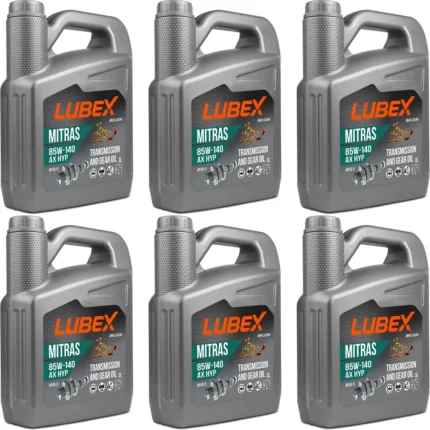 Lubex Mitras AX HYP 85W140 3 Lt Şanzıman ve Diferansiyel Yağı (6 Adet)