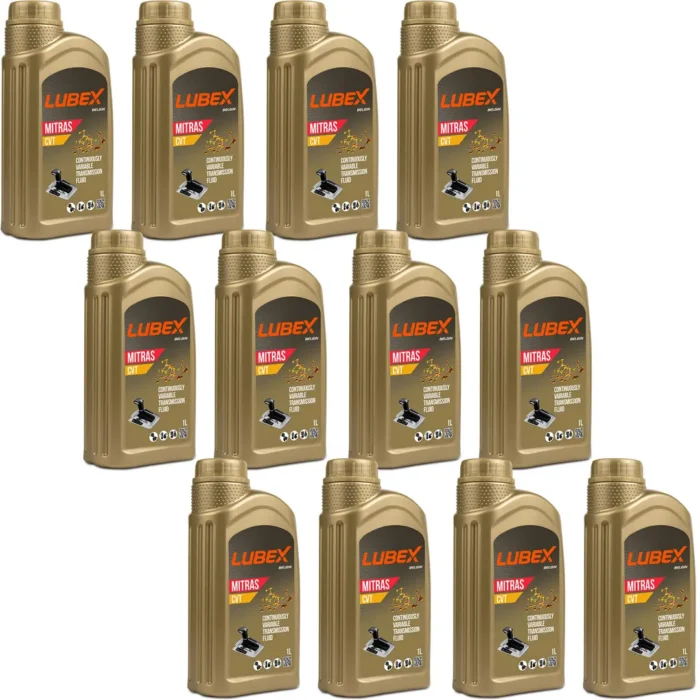 lubex-mitras-cvt-1lt-12-adet Lubex Mitras CVT 1 Lt Otomatik Şanzıman Yağı (12 Adet) - Görsel 1