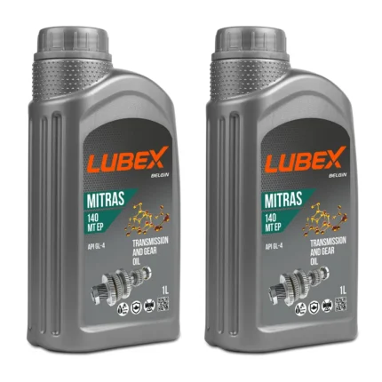 Lubex Mitras MT EP 140 1 Lt Şanzıman ve Diferansiyel Yağı (2 Adet)