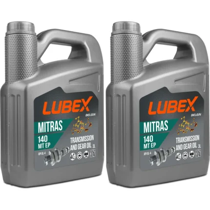 Lubex Mitras MT EP 140 3 Lt Şanzıman ve Diferansiyel Yağı (2 Adet)