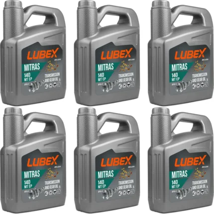 Lubex Mitras MT EP 140 3 Lt Şanzıman ve Diferansiyel Yağı (6 Adet)
