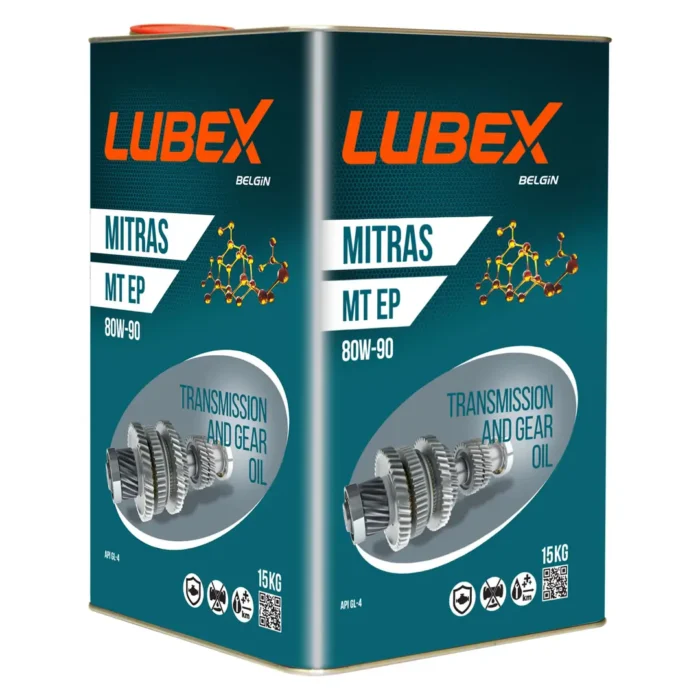 lubex-mitras-mt-ep-80w90-15kg Lubex Mitras MT EP 80W90 15 Kg Şanzıman Yağı - Görsel 1