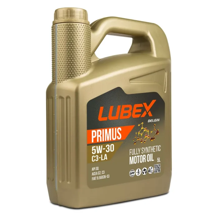 lubex-primus-c3-la-5w30-5lt Lubex Primus C3-LA 5W30 5 Lt Tam Sentetik Motor Yağı - Görsel 1