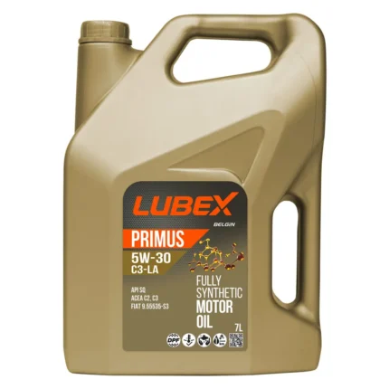Lubex Primus C3-LA 5W30 7 Lt Tam Sentetik Motor Yağı